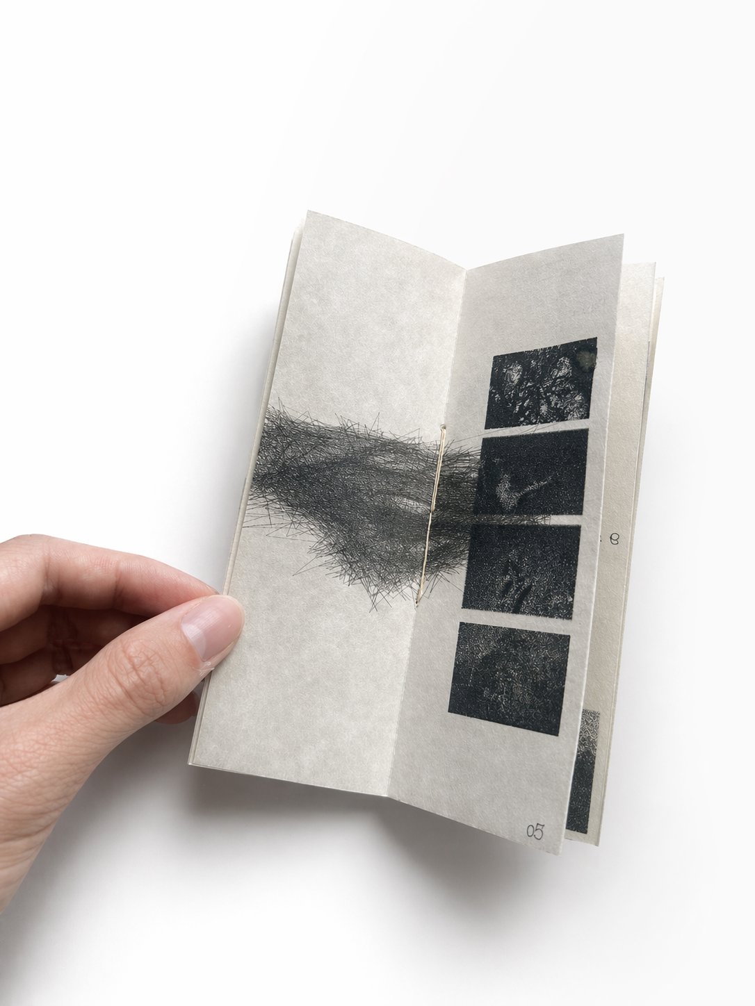 Page 05 — threads and four negatives